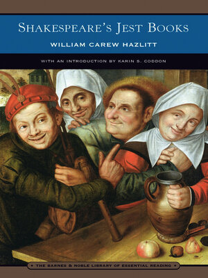 cover image of Shakespeare's Jest Books (Barnes & Noble Library of Essential Reading)